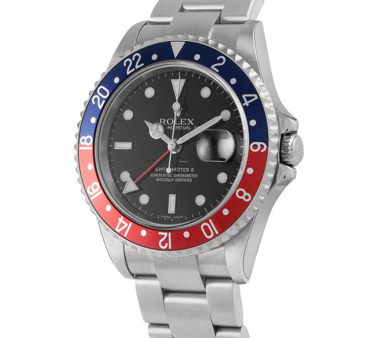 Rolex Gmt-master Ii Khanjar Watch 16710