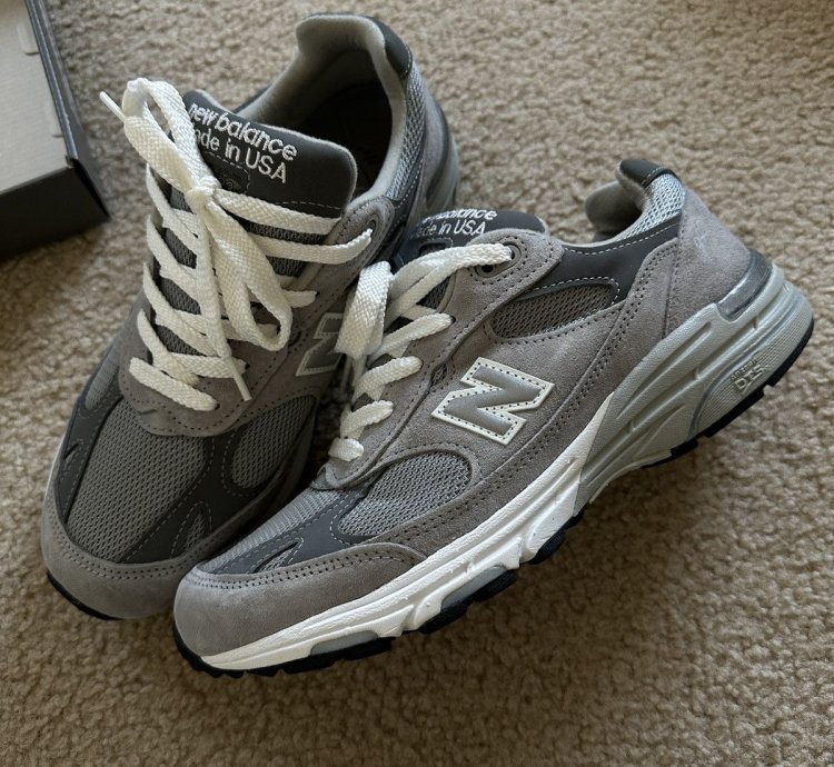 New Balance 993 Made In Usa Running Course Runner Shoes Rare
