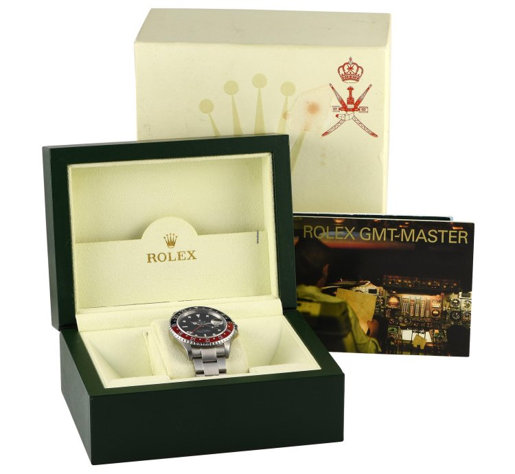 Rolex Gmt-master Ii Khanjar Watch 16710