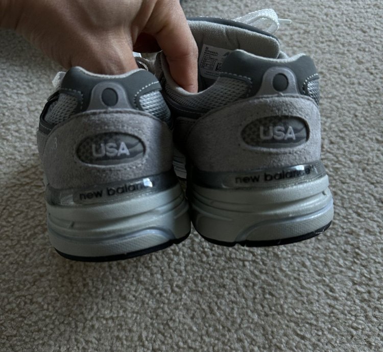 New Balance 993 Made In Usa Running Course Runner Shoes Rare
