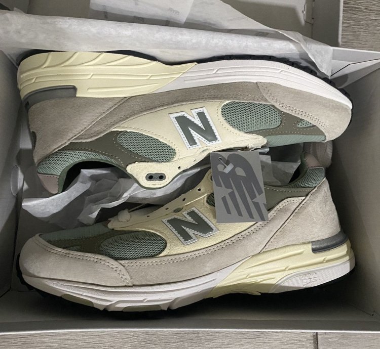New Balance 993 Miusa Kith Spring 101 Peyote Size 10 5