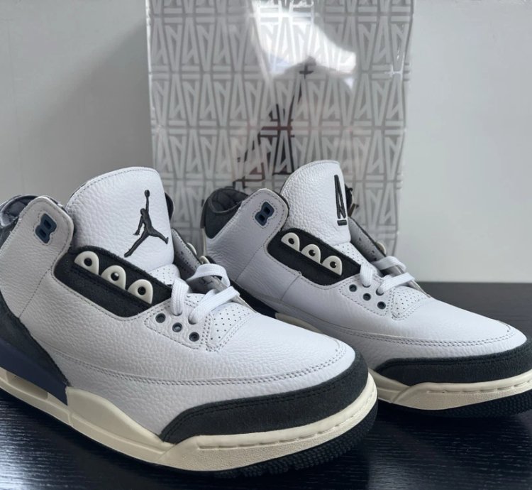 Air Jordan 3 Retro Og Sp A Ma Maniére Diffused Blue