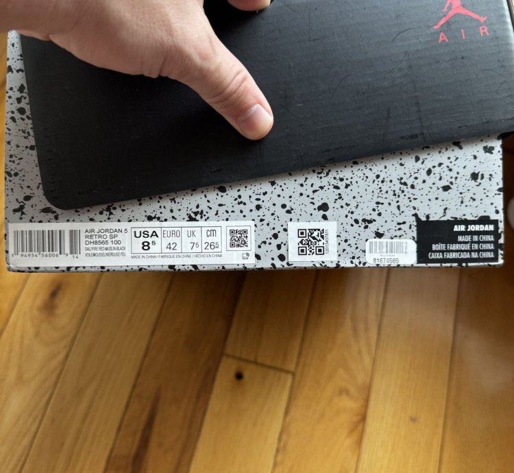 Off White Jordan 5 Sail