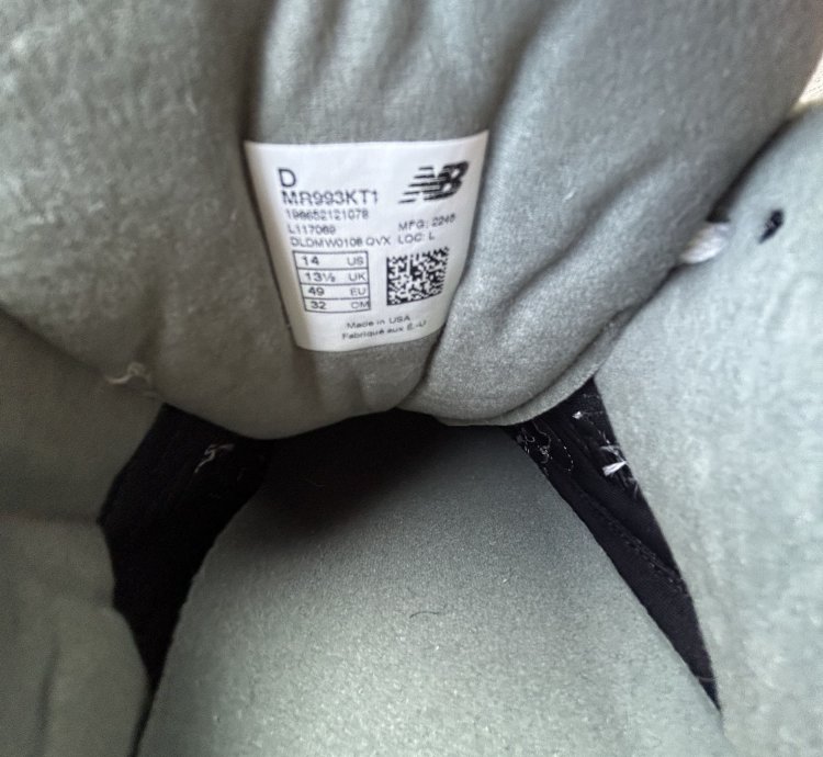 New Balance 993 Usa Kith Spring 101 Peyote