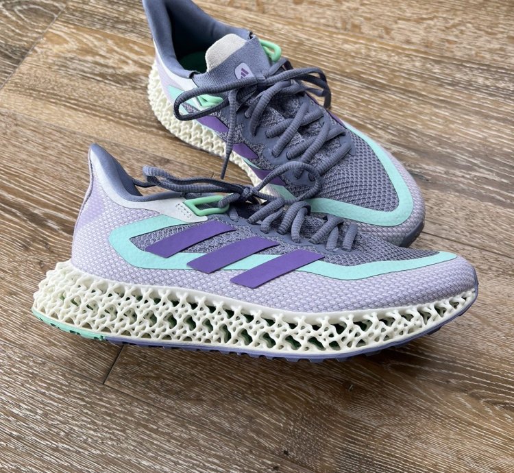 Adidas Womens 4dfwd 2 Silver Violet Pulse Mint Sneakers