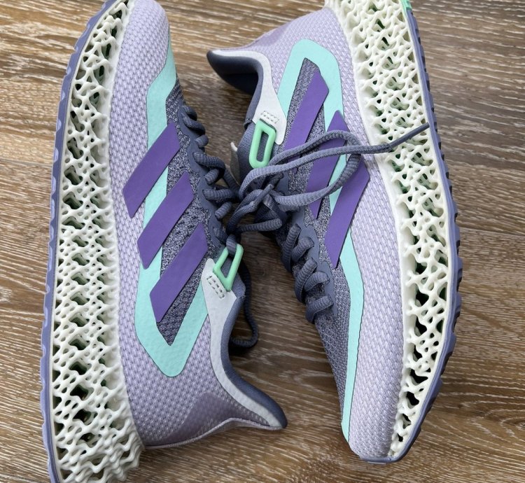 Adidas Womens 4dfwd 2 Silver Violet Pulse Mint Sneakers