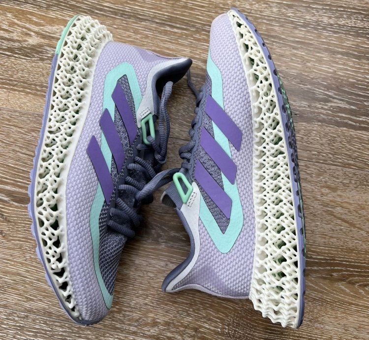 Adidas Womens 4dfwd 2 Silver Violet Pulse Mint Sneakers