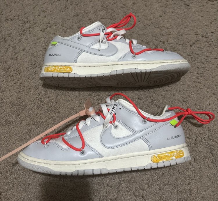 Off White Lot 6 Dunks