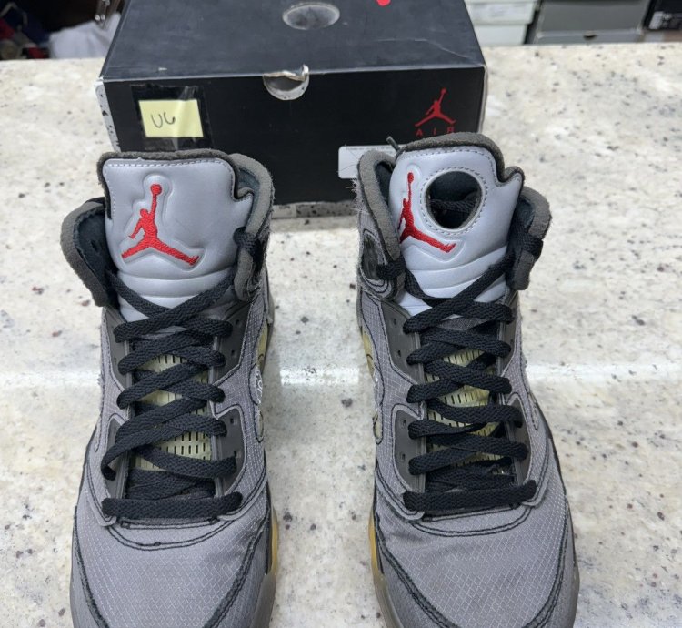 Off White Muslin Jordan 5s