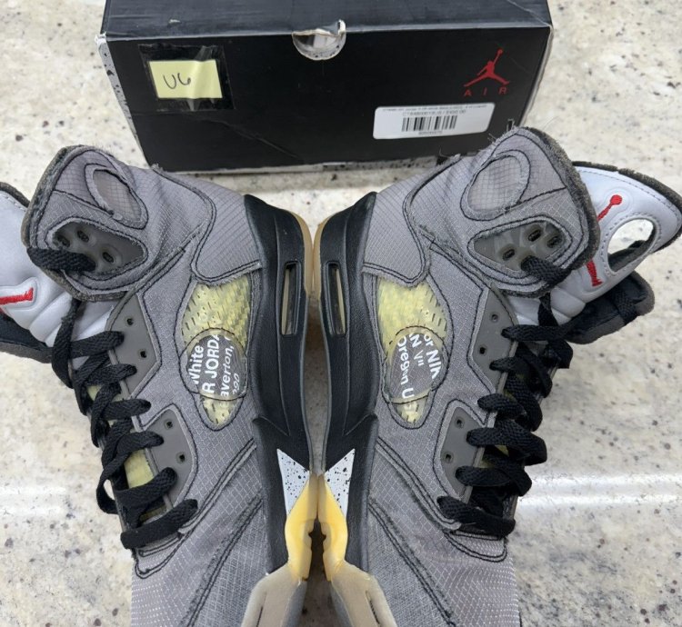 Off White Muslin Jordan 5s