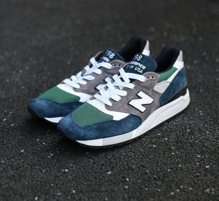 New Balance 998 Made In Usa Navy Green Size 10 5 M998nl