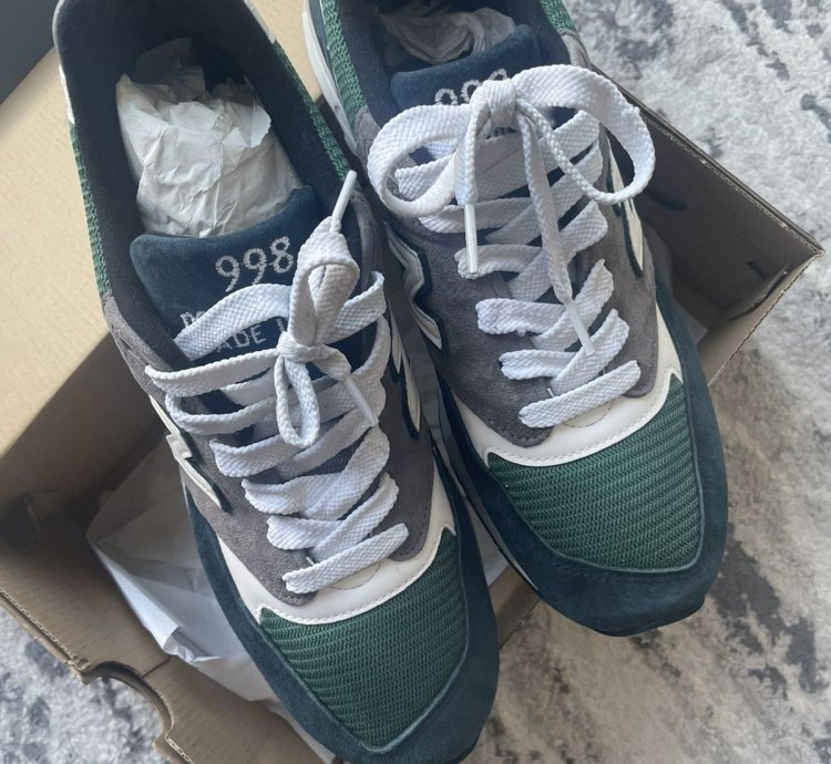 New Balance 998 Made In Usa Navy Green Size 10 5 M998nl