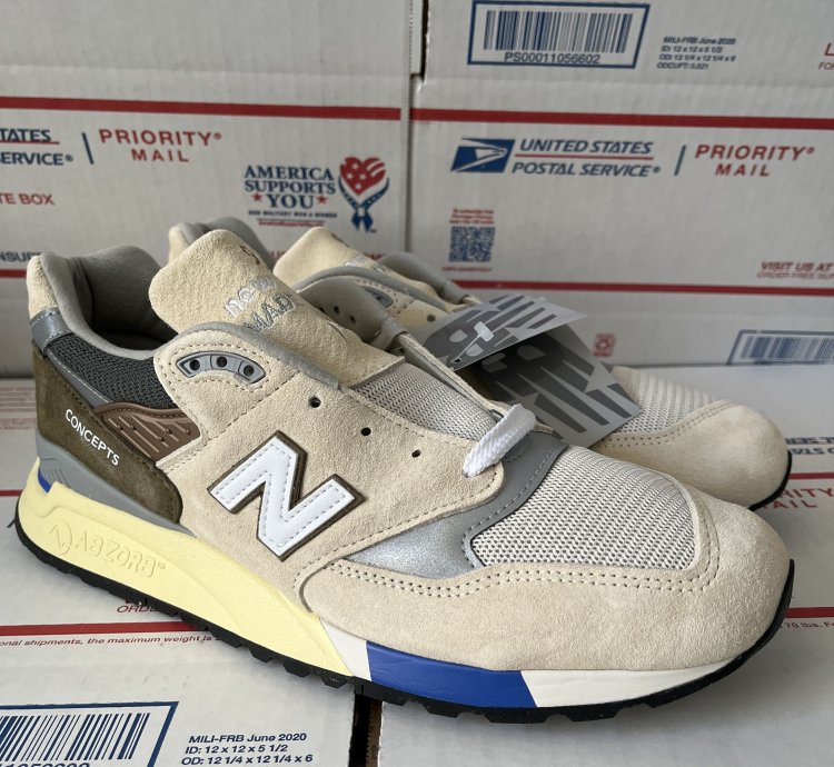 New Balance 998 Miusa Concepts -note 10th Anniversary