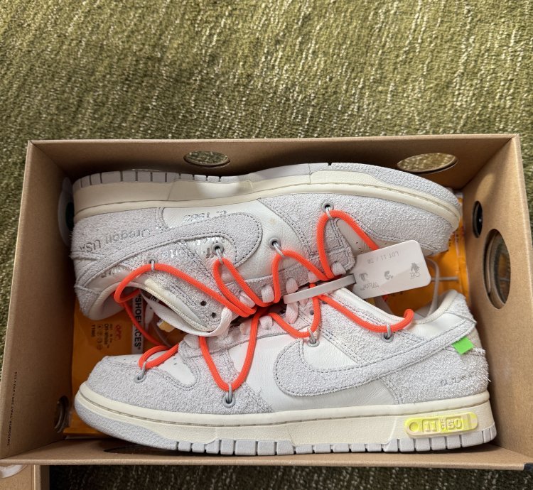 Off White Nike Dunk Low Lot 11 Out Of 50