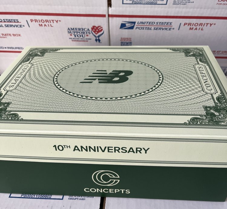New Balance 998 Miusa Concepts -note 10th Anniversary