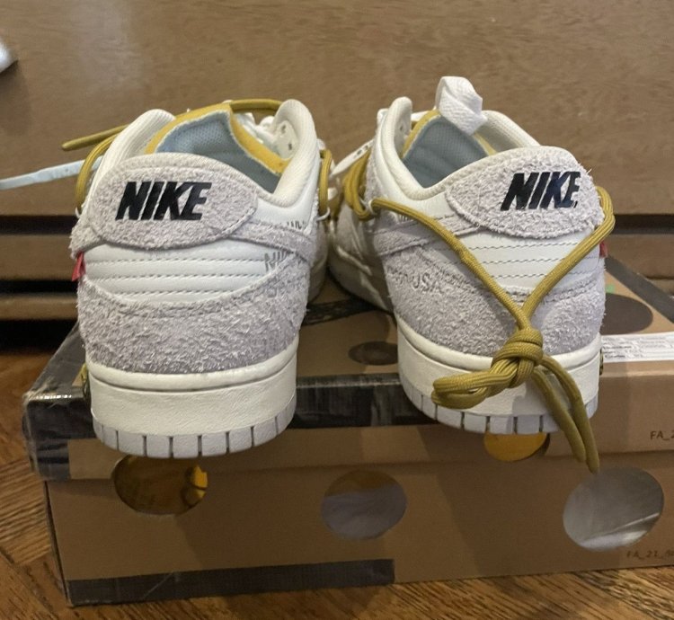 Off White Nike Dunk Low Lot 37