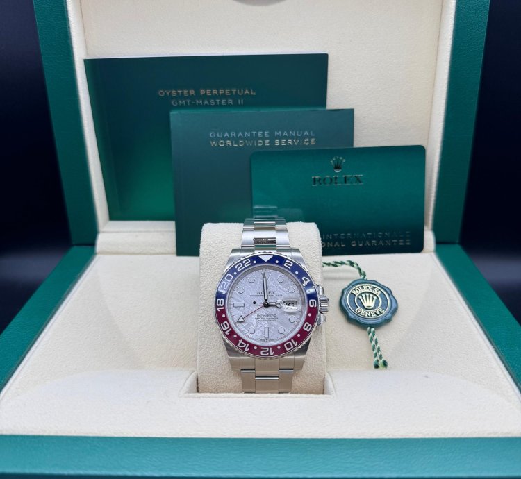 Rolex Gmt-master Ii Meteorite Dial Unworn