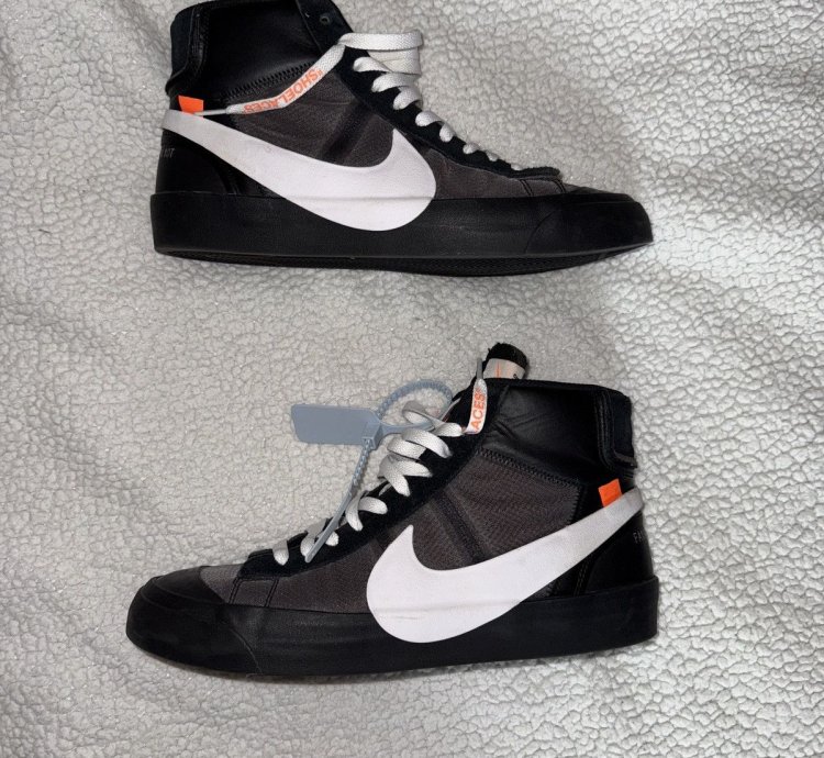 Off White Nike Grim Reaper Mid Blazers