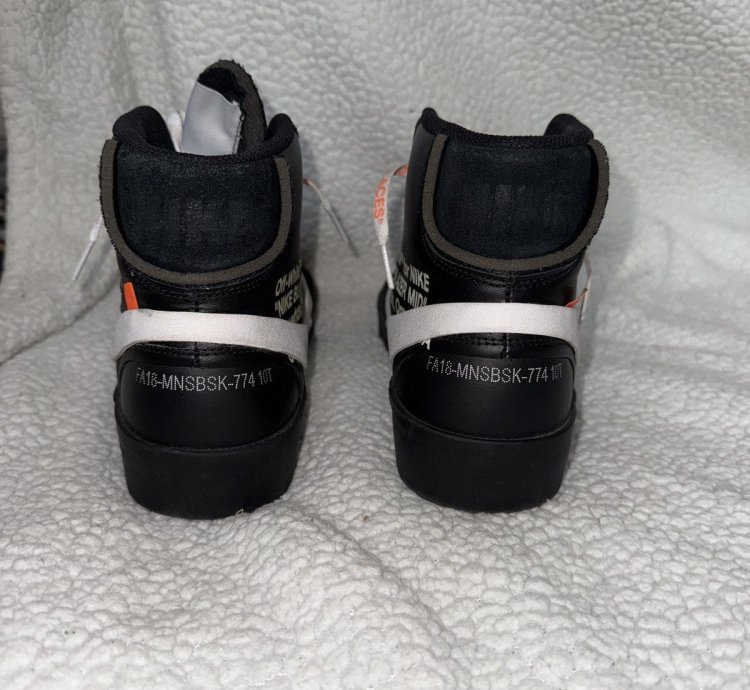 Off White Nike Grim Reaper Mid Blazers