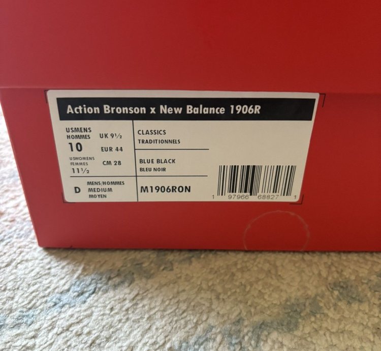 New Balance Action Bronson 1906r Medusa Azul
