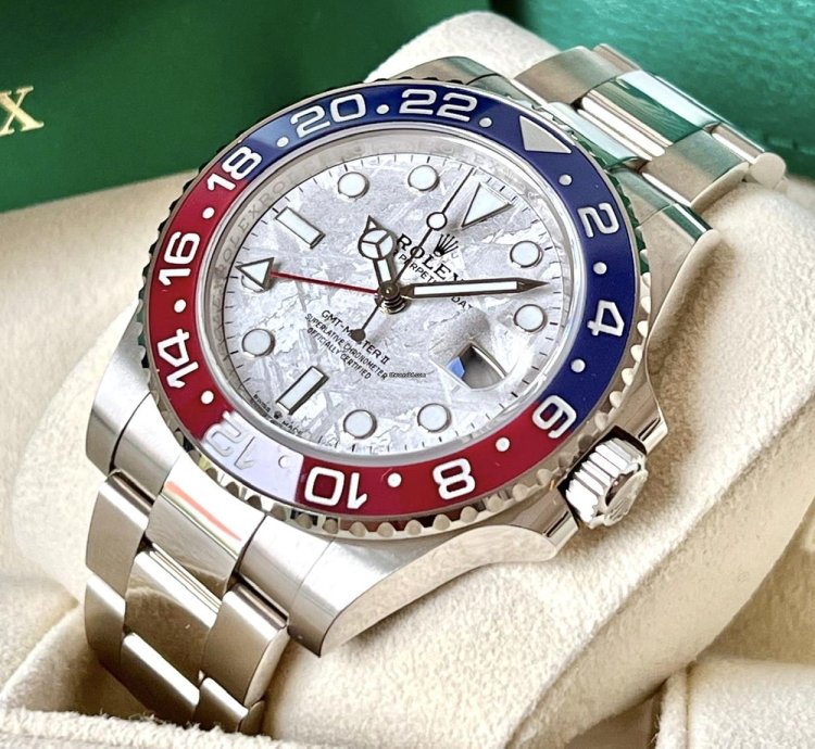 Rolex Gmt-master Ii Meteorite Dial Unworn Full Set 126719blro