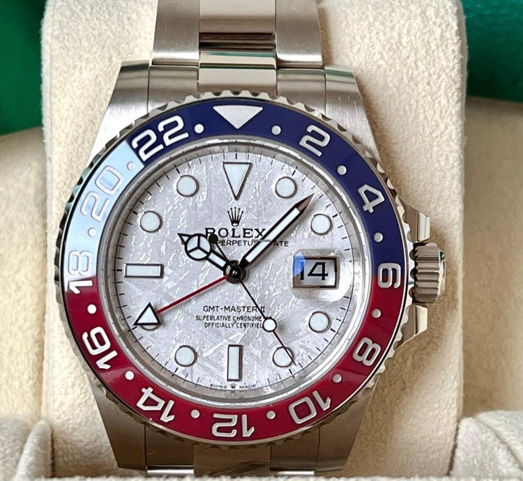 Rolex Gmt-master Ii Meteorite Dial Unworn Full Set 126719blro