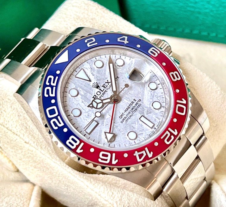 Rolex Gmt-master Ii Meteorite Dial Unworn Full Set 126719blro
