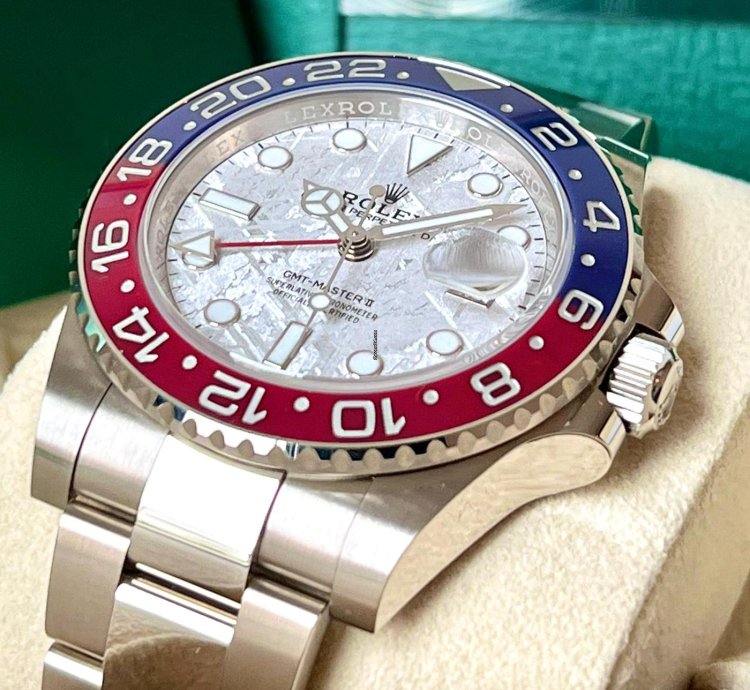 Rolex Gmt-master Ii Meteorite Dial Unworn Full Set 126719blro