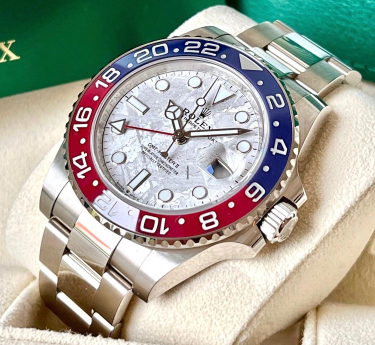 Rolex Gmt-master Ii Meteorite Dial Unworn Full Set 126719blro