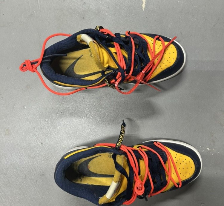 Off White Nike Michigan Size 8 41