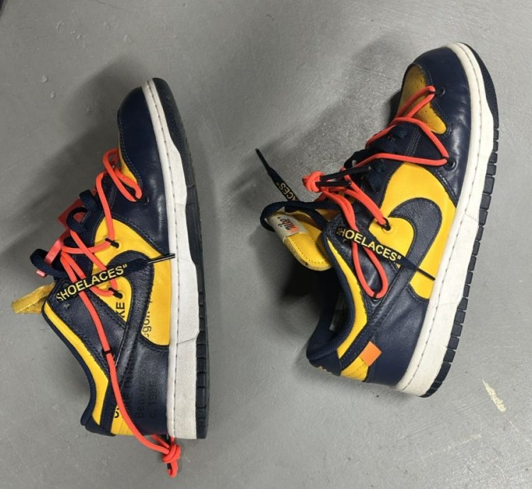 Off White Nike Michigan Size 8 41