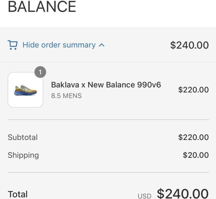 New Balance Action Bronson 990v6