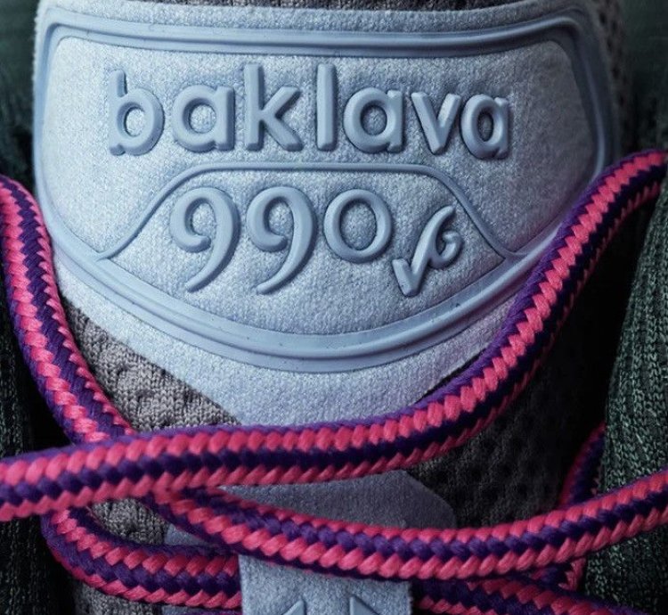 New Balance Action Bronson 990v6 Baklava Size 9 5