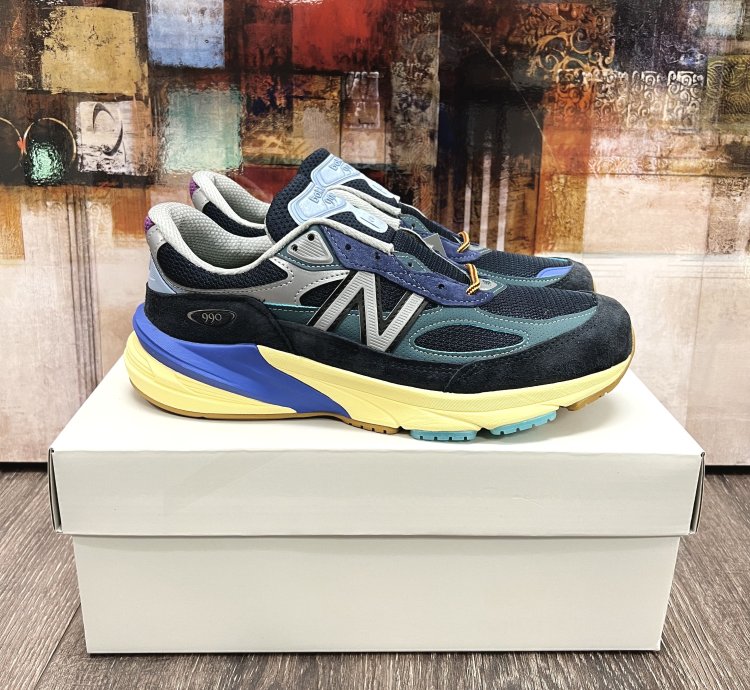 New Balance Action Bronson 990v6 Lapis Lazuli Blue Eclipse