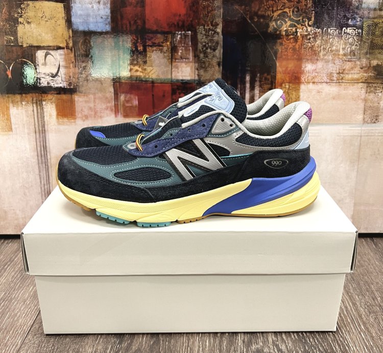 New Balance Action Bronson 990v6 Lapis Lazuli Blue Eclipse