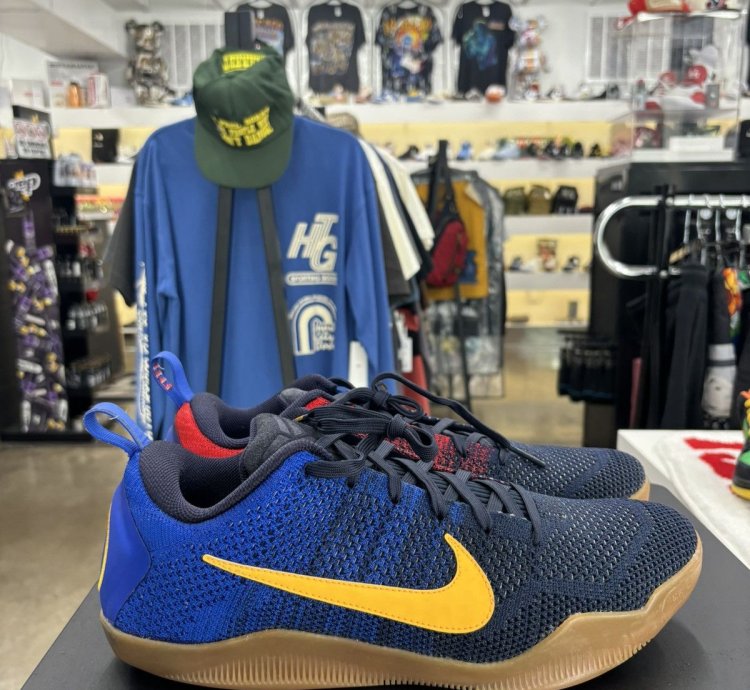 Nike Kobe 11 Elite Low Fcb Mambacurial Sz 12