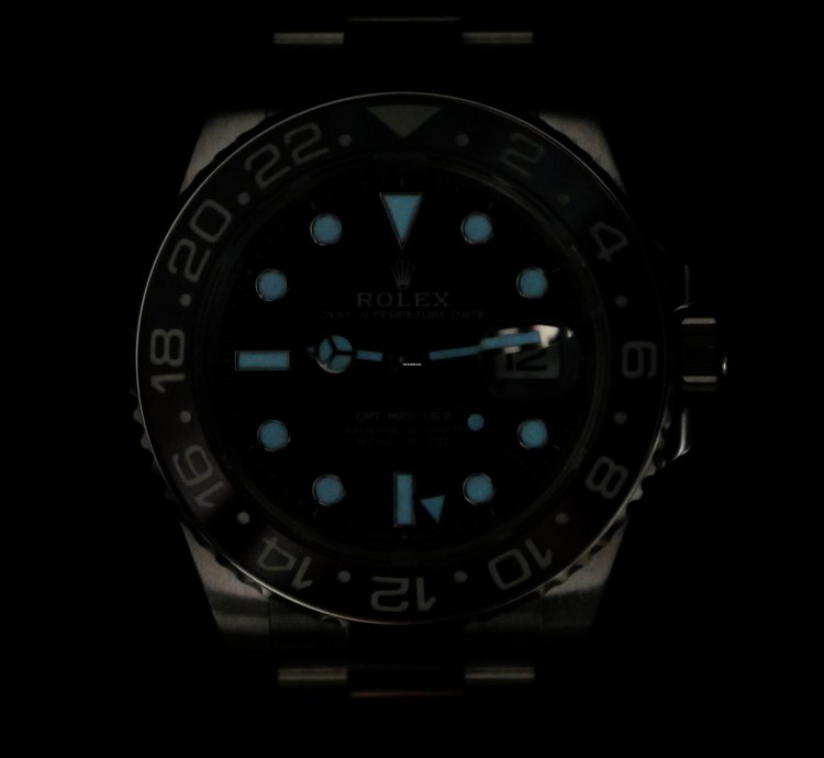 Rolex Gmt-master Ii Mint Complete Set Gmt-master Ii Pepsi 18k Blue Dial Red Blue Bezel White Gold 126719blro