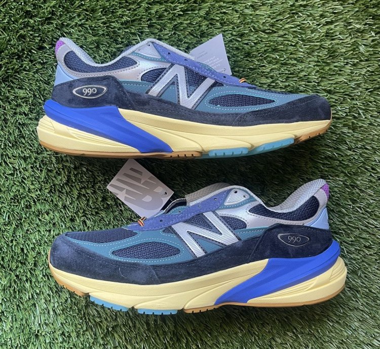 New Balance Action Bronson 990v6 Miusa Lapis Lazuli Sz 8 5