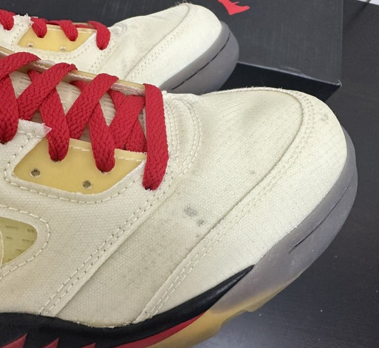 Off-white Air Jordan 5 Sail