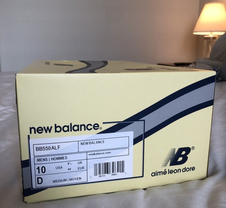 New Balance Aim Leon Dore 550 White Navy