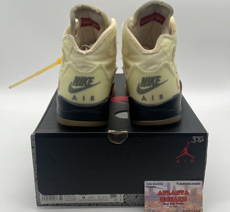 Off-white Air Jordan 5 Sail