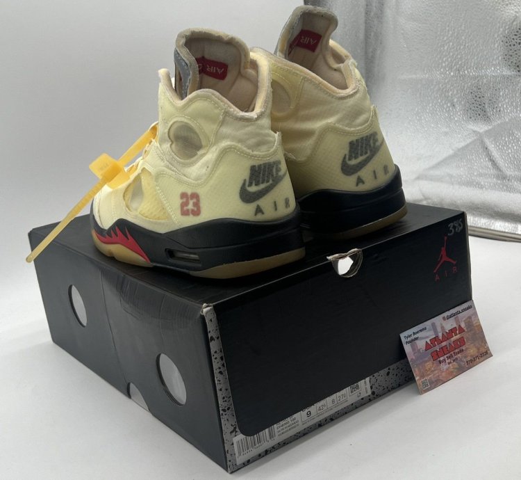 Off-white Air Jordan 5 Sail