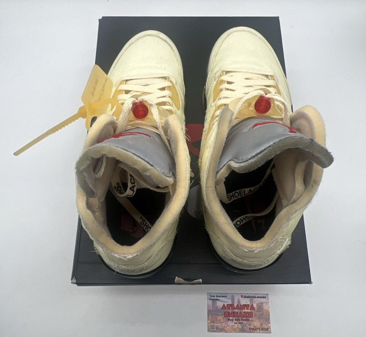 Off-white Air Jordan 5 Sail