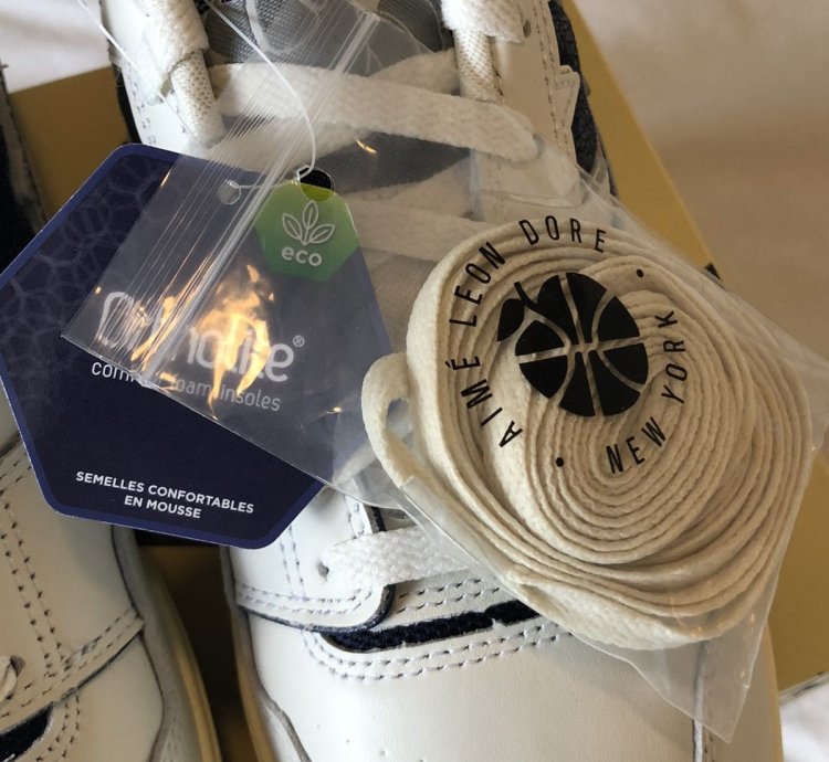 New Balance Aim Leon Dore 550 White Navy