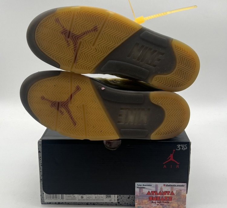 Off-white Air Jordan 5 Sail