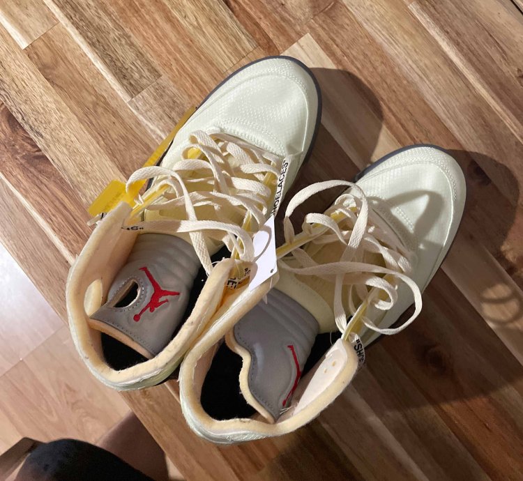 Off-white Air Jordan 5 Sp Sail