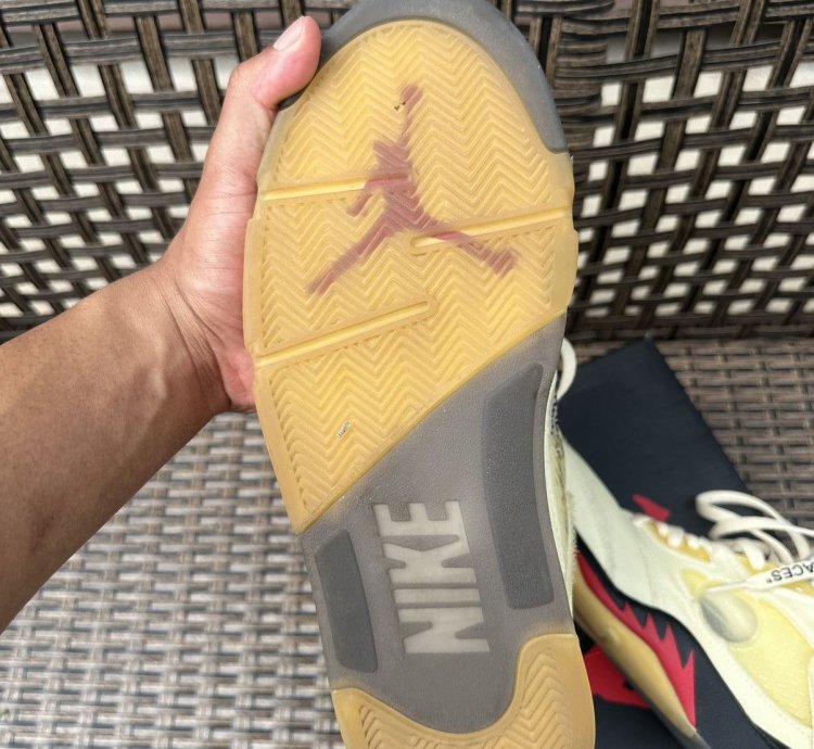 Off-white Air Jordan 5 Sp Sail