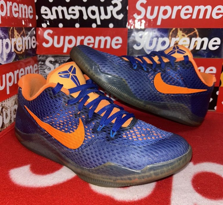 Nike Kobe 11 Id 865773-994 Size 8 Florida Gators Nikeid