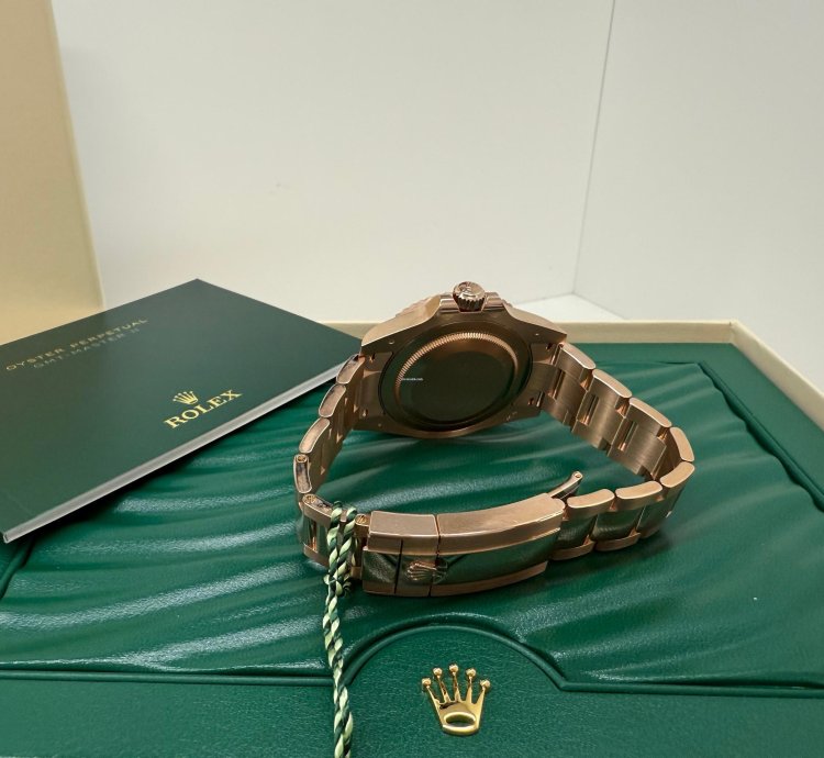 Rolex Gmt-master Ii New 2022 Rootbeer Full Rose Gold