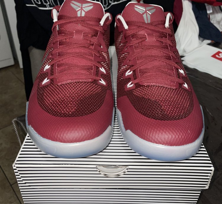 Nike Kobe 11 Low Tb Maroon Kobe Xi Size 18 New
